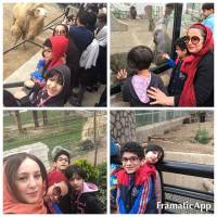 عید گردی های لاله صبوری در تهران! + عکس