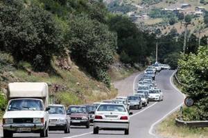 تردد در جاده های زنجان به مرز ۵ میلیون خودرو رسید