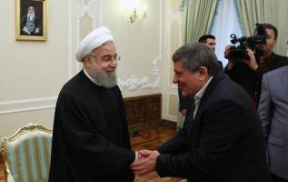 عید دیدنی فرزند هاشمی با روحانی