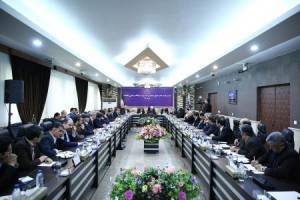 تاکید دکتر واعظی بر اهداف دولت تدبیر و امید در نشست رئیس جمهور با مدیران وزارت ارتباطات