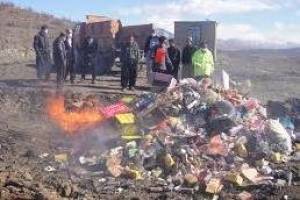 ۷۸۰هزارکیلو ماده غذایی نابود شد