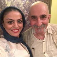 سلفی جالب شبنم فرشادجو در کنار فرهاد آئیش! | فروردین 95