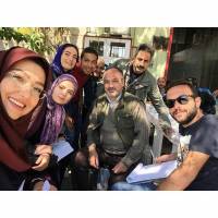 سلفی جدید سپیده خداوردی در کنار هنرمندان معروف! | فروردین 95