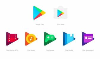 گوگل آیکون‌ برنامه‌های سری Play را تغییر داد