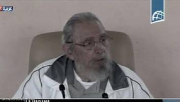 فیدل کاسترو در اتفاقی نادر در تلویزیون کوبا ظاهر شد