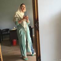 تیپ و ژست جدید و جالب هانیه توسلی + عکس