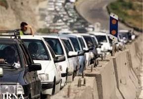 ترافیك سنگین در آزاد راه كرج - قزوین