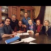 سلفی جالب پوریا پورسرخ درپشت صحنه سریال جدیدش! | فروردین 95