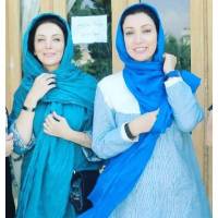 عکس جالب رویا میرعلمی و نگار عابدی در شمال! | فروردین 