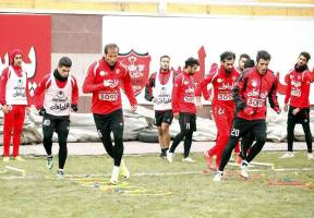 تمرین پرسپولیس، دوشنبه تعطیل است