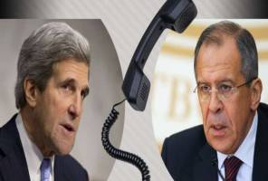 حمايت وزيران خارجه روسيه و آمريكا از طرح سازمان ملل براي صلح سوريه