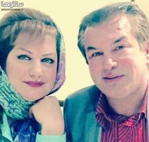 سلفی جالب حميد استيلي و همسرش! + عكس