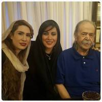 سلفی جالب محمد علی کشاورز و مهتاب کرامتی در شب تولدش!