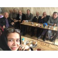 سلفی جالب بهاره رهنما و کشاورزین گیلانی! | فروردین 95