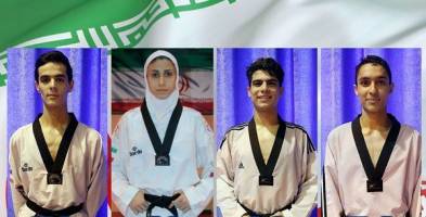 حسینی و هادی‌پور طلا گرفتند