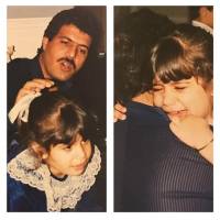 عکسی متفاوت از کودکی رز رضوی!