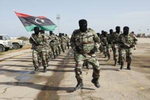 درگیری ارتش لیبی با تروریست های داعش در نزدیکی طبرق