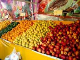 عرضه میوه بسته بندی و دستچین در نمایشگاه «شهرآفتاب»