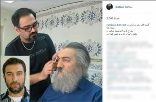 گریم دیدنی مجید صالحی! + عکس