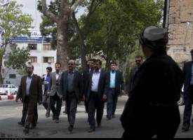 حضور استاندار کردستان در پای صندوق اخذ رای