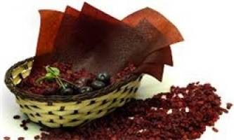 لواشک‎هایی به رنگ قالی!