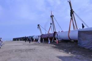 انتقال بزرگ آب در مرکز ایران