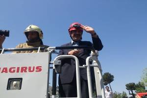 مسجدجامعی آتش نشان شد