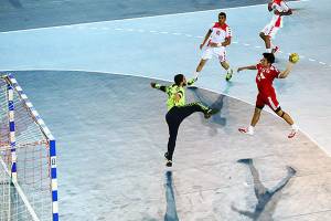 تیم هندبال جوانان ایران برابر تیم زسکا کی‌یف متوقف شد