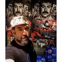 علی انصاریان با تیپی جالب! + عکس