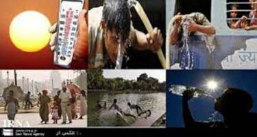 صدور اخطار قرمز گرمای هوا در هند