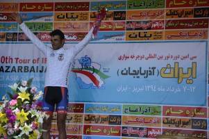قهرمانی پورسیدی در دومین مرحله لیگ برتر دوچرخه سواری 