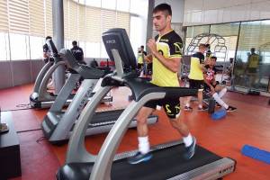 حضور سردار آزمون در تمرینات تیم ملی