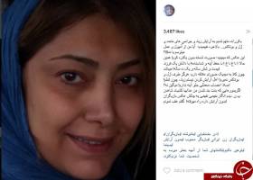 لادن طباطبایی به چالش انتشار عکس بدون آرایش پیوست! + عکس