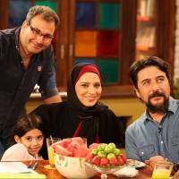 روشنک عجمیان در پشت صحنه فیلم جدیدش! + عکس