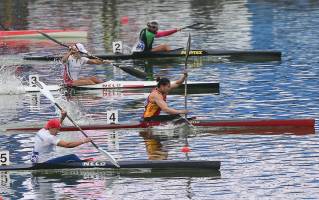 بیست و دومی آقامیرزایی در کاپ دو جهانی قایقرانی 