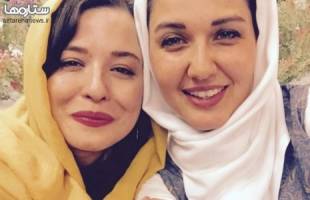 سلفی جالب مهرواه شريفي نيا و گلوريا هاردي! + عکس