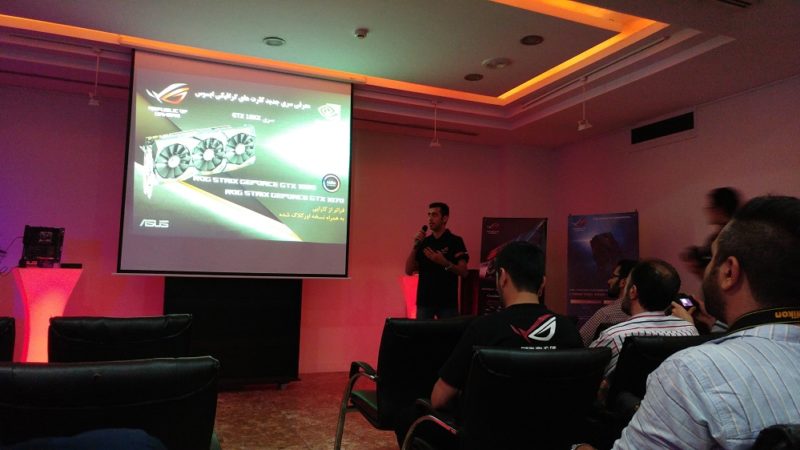 ایسوس به شکل رسمی از کارت گرافیک های جدید ROG STRIX سری پاسکال در ایران رونمایی کرد