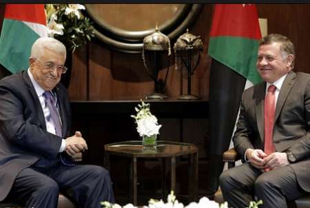پادشاه اردن با محمود عباس دیدار کرد