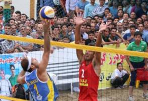 تیم هتل کانیار علی‌آباد قهرمان مسابقات والیبال ساحلی کشور شد