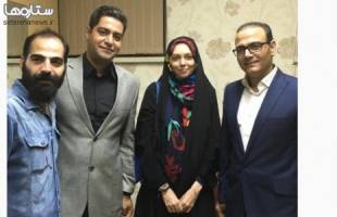 آزاده نامداری و همسرش در کنسرت علیرضا قربانی! + عکس