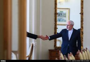 دیدار ظریف با وزیر خارجه نروژ