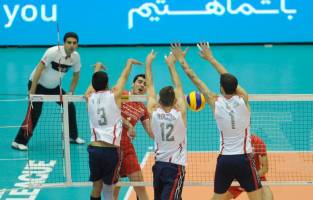 ششمین جدال والیبالیست های ایران با آمریکا در لیگ جهانی