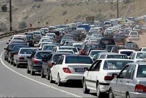 ترافیک نیمه سنگین در آزادراه رشت-قزوین