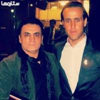 محمد بنا در كنار جادوگر! + عكس