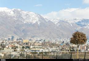 تهران ابری می‌شود