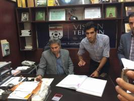 امیری قرارداد خود را با پرسپولیس ثبت کرد