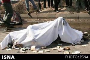 مرگ ۲تن در تصادف موتورسیکت با کامیونت شهرداری