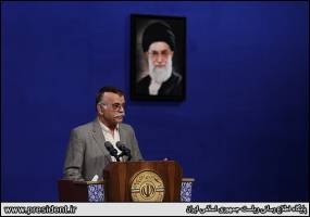 مهدی فخیم زاده در ضیافت افطار رییس جمهور! + عکس
