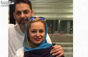 پیمان معادی و خواهرش! + عکس