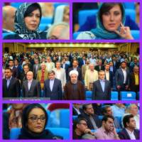 فلورا نظری و شقایق فراهانی در ضیافت افطاری رئیس جمهور! + عکس